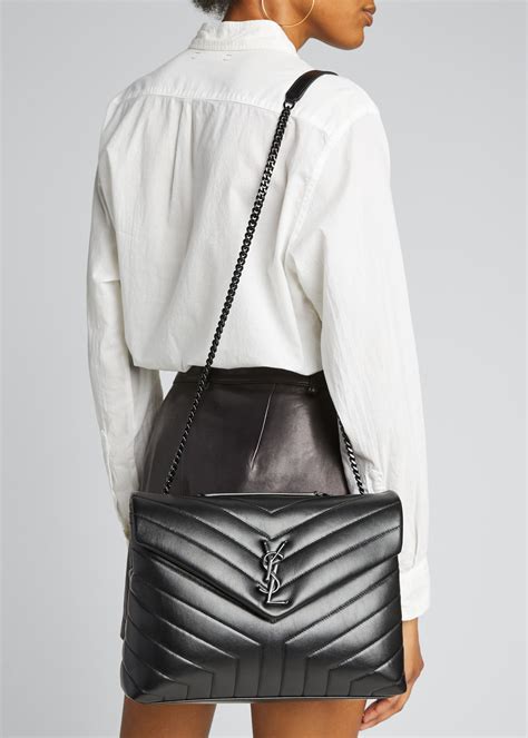 ysl lou lou matelasse bag|SAINT LAURENT Loulou medium quilted leather shoulder bag.